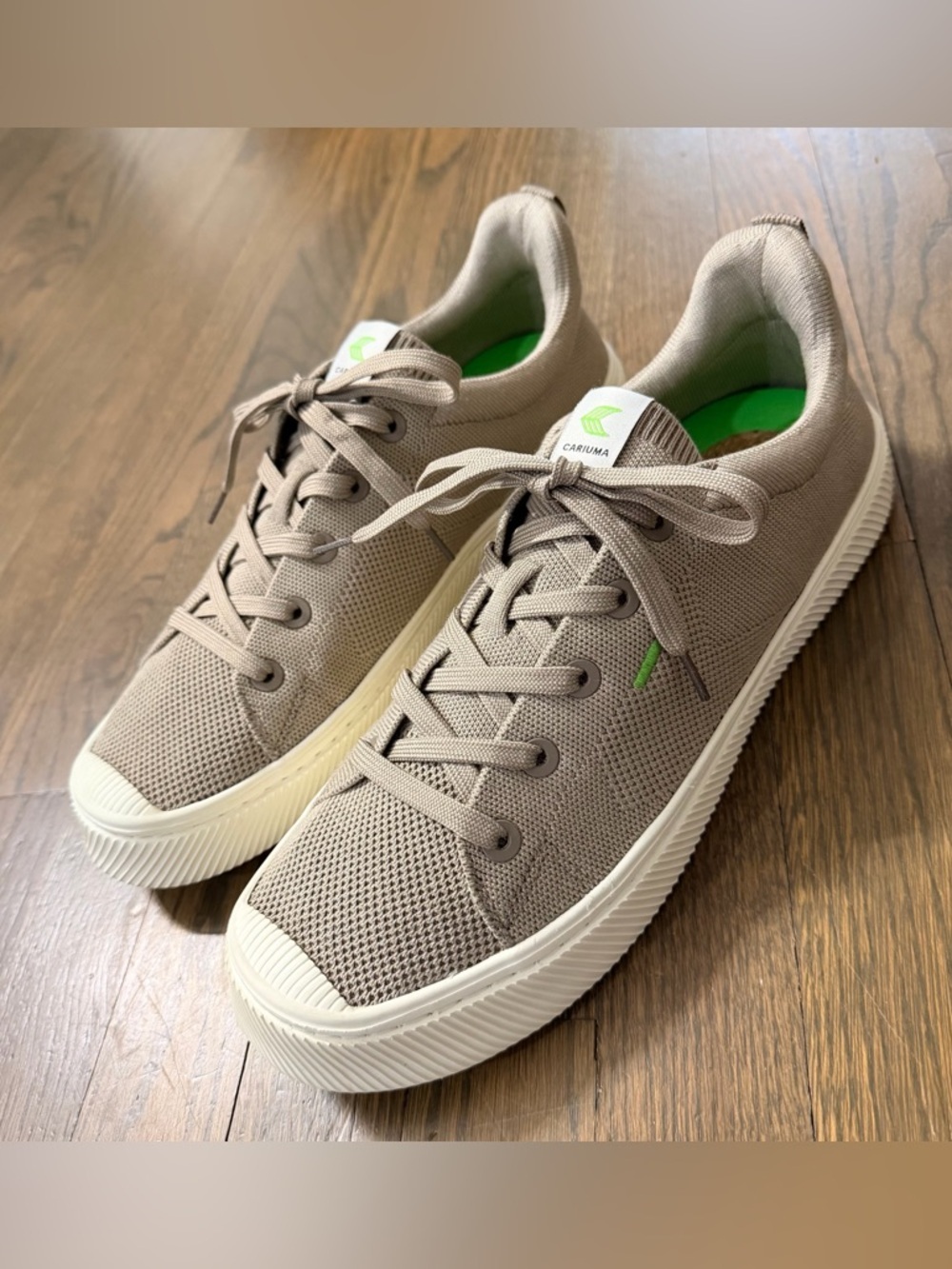 CARIUMA IBI LOW SAND KNIT SNEAKER Men’s 11.5 Women’s 13